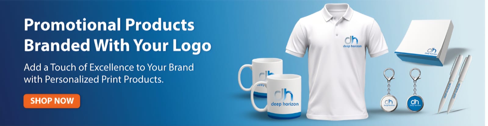 Promotional products banner