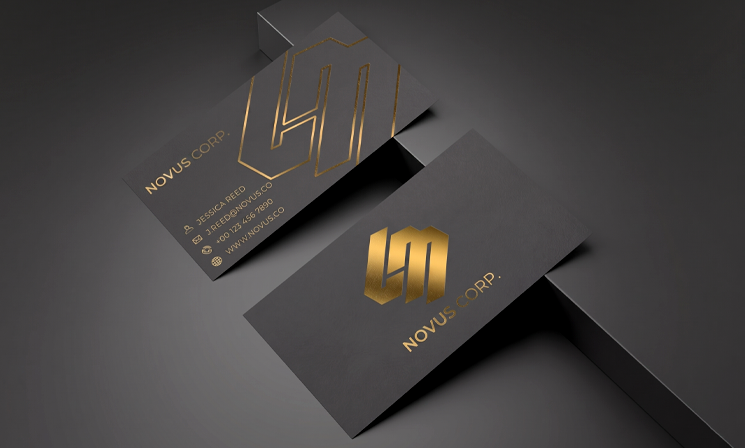 Premium Embossed Business Cards